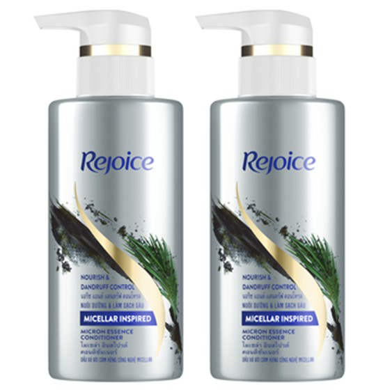 Rejoice Nourish & Dandruff Control Micellar Inspired Micron Essence Conditioner 300 ml x2 p&g