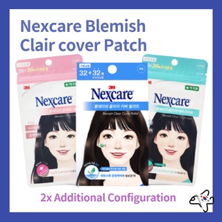 [3M]Nexcare Acne Patch/ Blemish Clair cover Patch/Pimple Patch/Patch after Dots / Waterproof / Healing / Reduces Scarring