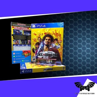 [15.9 ลด 300 รหัส 3TVUMU / ทักแชทรับโค้ดทั้งหมด] [มือ1] YAKUZA 7 • LIKE A DRAGON /PS4 ฟรีส่ง!!