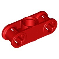 [033] ชิ้นส่วนเลโก้ Lego Part Technic, Axle and Pin Connector Perpendicular 3L with Center Pin Hole 