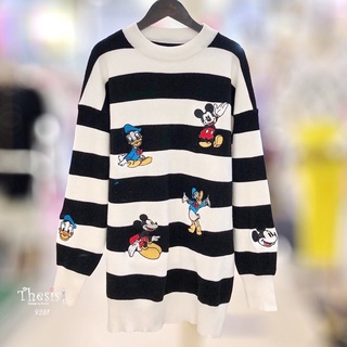 Thesis Mickey Donald Duck Sweater Dress