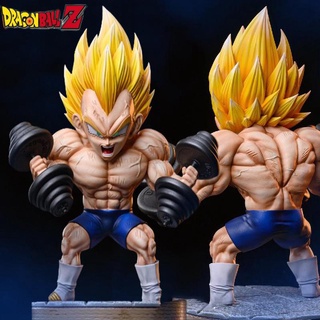 โมเดลฟิกเกอร์ Pvc อนิเมะ Dragon Ball Super Saiyan Fitness Vegeta ขนาด 17 ซม. เหมาะกับของขวัญ ของเล่นสําหรับเด็ก