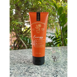 Bath &amp; Body Works Aromatherapy Energy - Orange &amp; Ginger Body Cream ครีมอโรมาเธอราพีบาธแอนด์บอดี้เวิร์ค