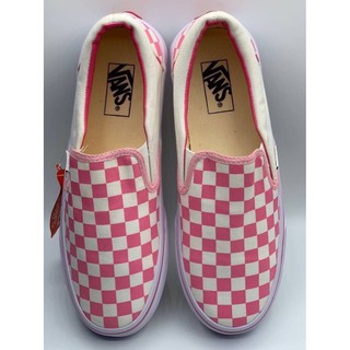 🔥โปรไฟลุก รองเท้าแวนส์ Vans checkerboard slip on