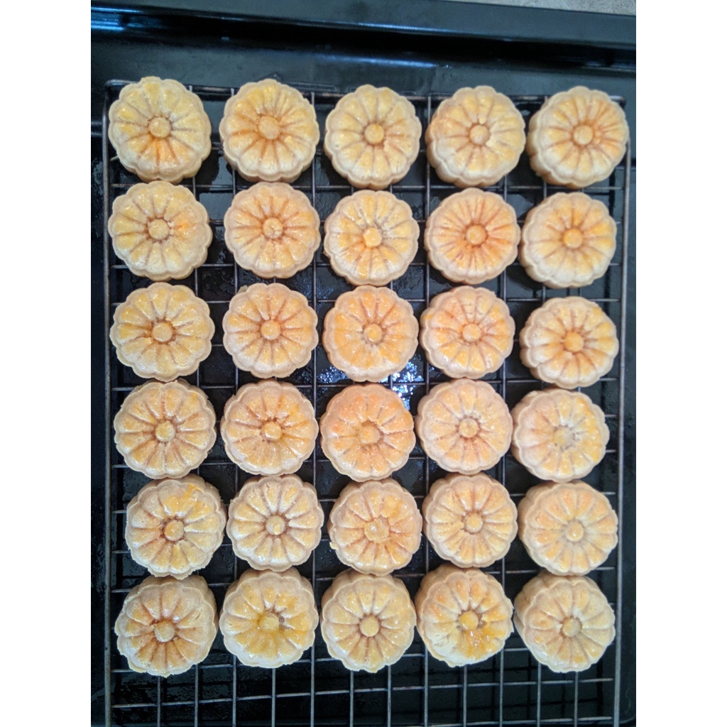 [KETO]ขนมเปี๊ยะคีโต ไส้อัลมอนด์ไข่เค็ม  ขนมคีโต ขนมไร้แป้งไร้น้ำตาล - รูปที่ 3