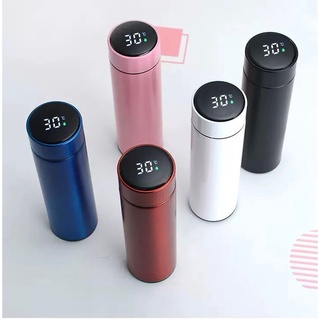 Water bottle LED temperature indicator กระบอกน้ำเก็บอุณหภูมิ