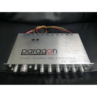 พารากราฟฟิกปรีแอมป์ Paragon FR-306 แยกซับเบส AUX ปรับค่าความถี่-ต่ำ-สูงได้ละเอียด เสียงเบสนุ่มแน่นลอย ปรับจูนได้หลาย