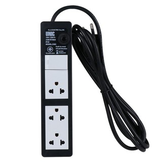 รางปลั๊กไฟ 3 ช่อง 1สวิตซ์ UNIC C403 2 ม.  POWER STRIP UNIC C4031 3-OUTLET 1-SWITCH 2M