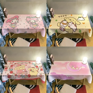 sanrio kuromi mymelody cinnamoroll นักเรียนโต๊ะเสื่อสาวหัวใจเดสก์ทอปเขียนสกปรกภาพพื้นหลังเสื่อ