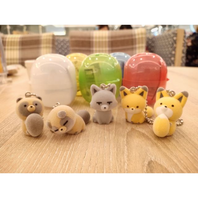 Gashapon Tanuki To Kitsune กาชาปอง ทานูกิ & หมาจิ้งจอก *ลิขสิทธิ์แท้*