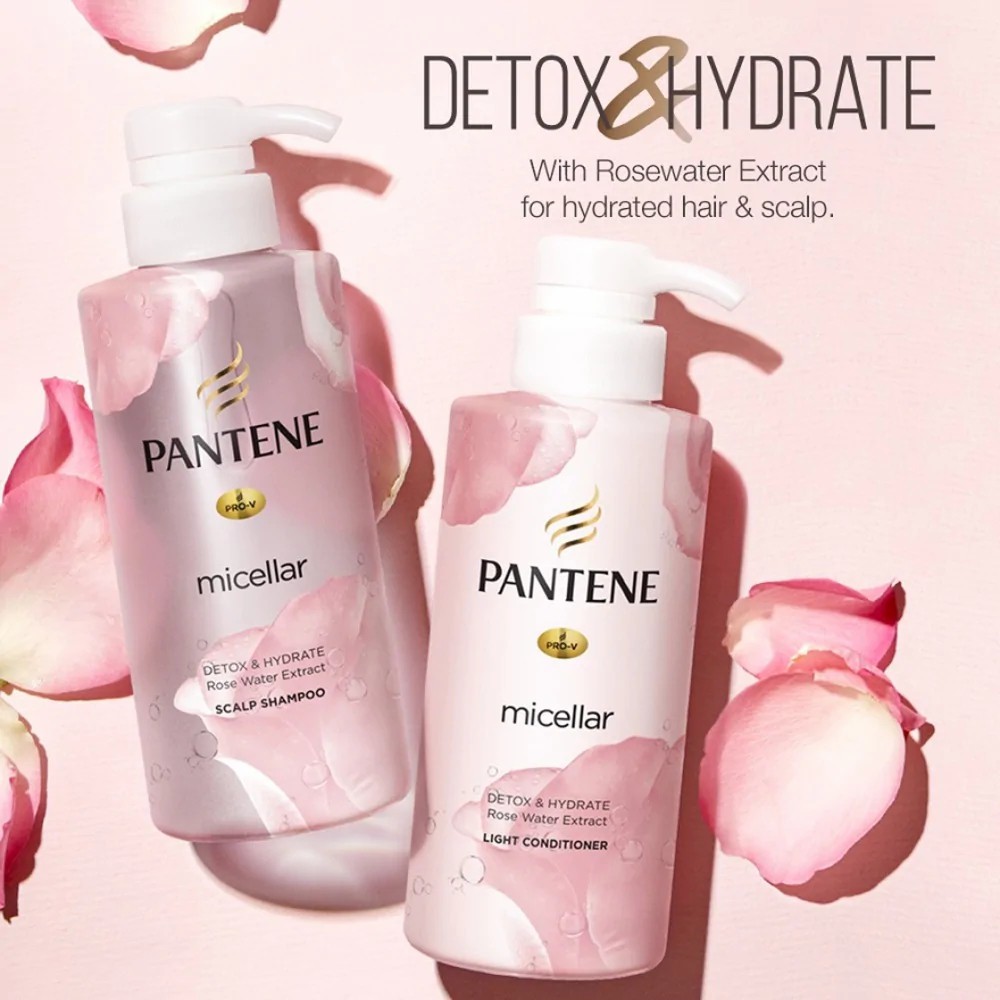 PANTENE Micellar shampoo&conditioner 300 ml.