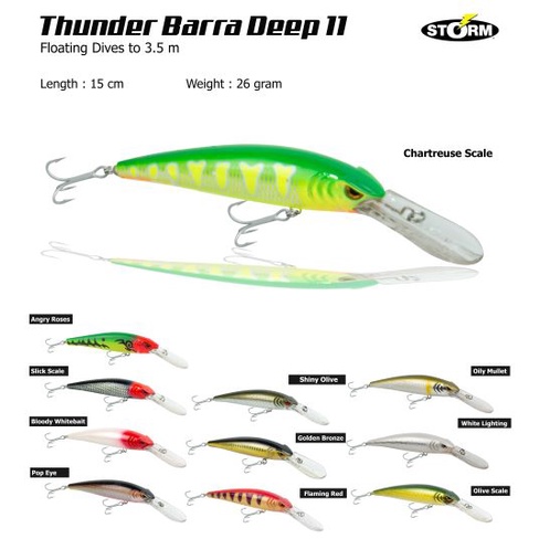 STORM THUNDER BARRA DEEP BAIT 11 ซม