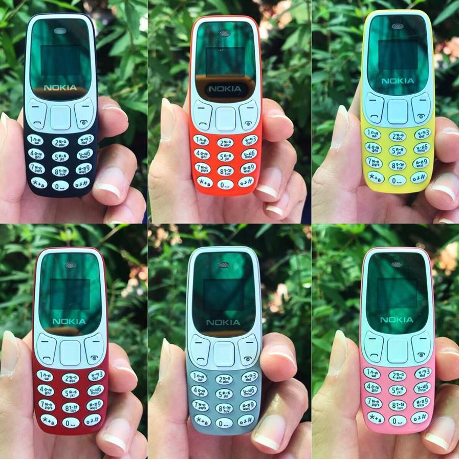 NOKIA โทรศัพท์มือถือโนเกีย จิ๋ว (สีส้ม) ใช้งานได้ 2 ซิม ปุ่มกด  รุ่นใหม่ 2020
