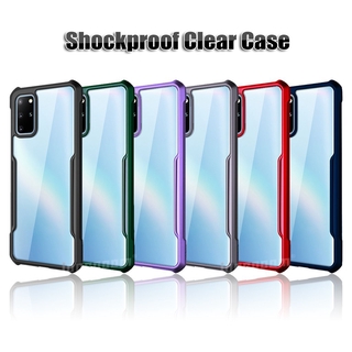 [READY STOCK] Shockproof Clear Case OPPO A52 A72 A92 A8 A3S A12E A31 A9 A5 2020 Casing Transparent Acrylic Cover