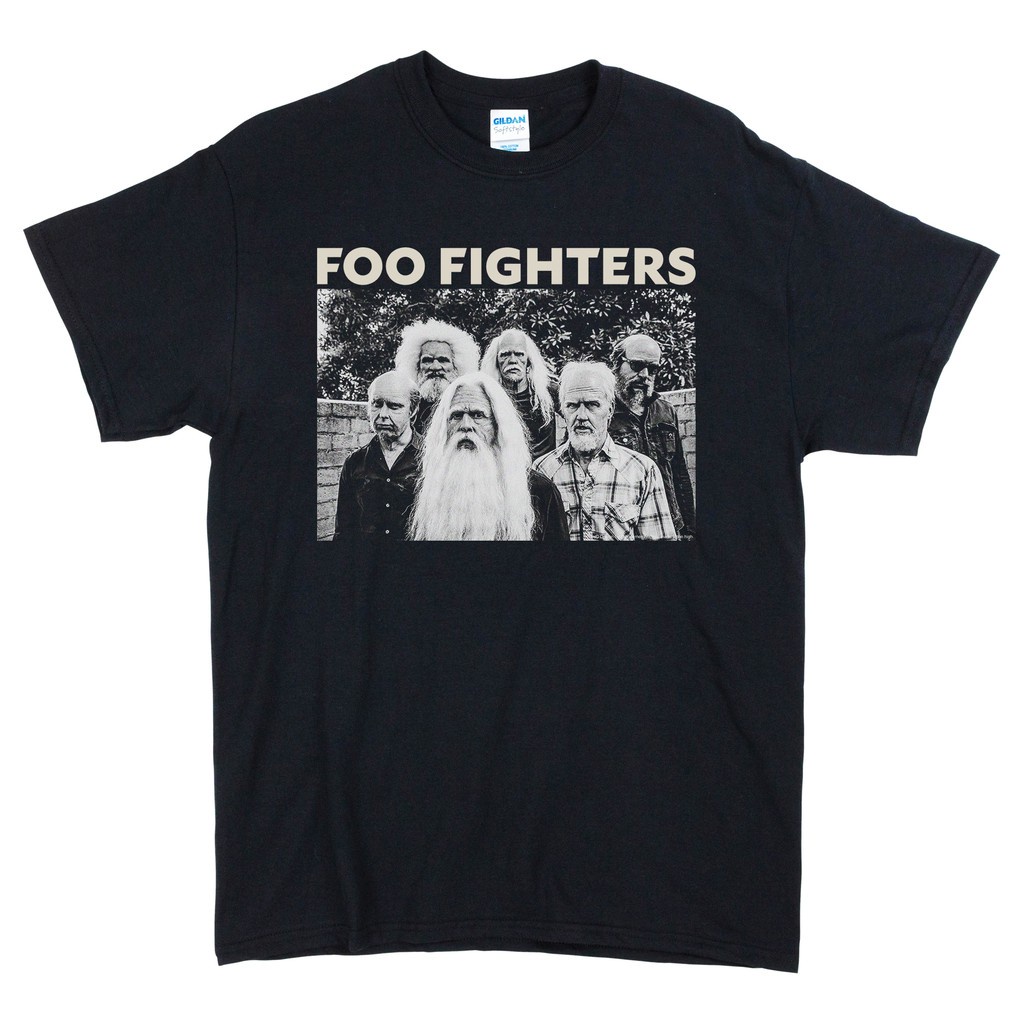 UFFICIALE Foo Fighters-vecchia Band-Uomo Nero T-shirt 