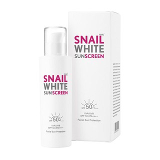 Snail White Sunscreen UVA/UVB SPF50/PA+++ สเนลไวท์ ครีมกันแดด 51ml.