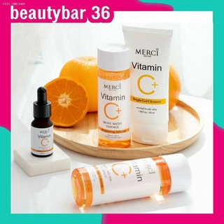 ⚡ส่ส่งไวจากไทย⚡เซรั่มเมอร์ซี่ วิตามินซีเซรั่ม  น้ำตบเมอซี่ MERCI VITAMIN C Extra Bright Serum