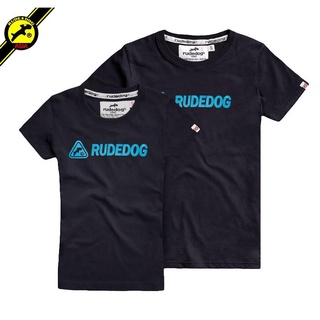 rudedog T-shirt เสื้อยืด รุ่น WINNER (ผู้หญิง) แฟชั่น คอกลม ลายปักไหล่ ผ้าฝ้าย cotton ฟอกนุ่ม ไซส์