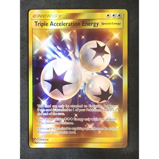 Triple Acceleration Energy Items 234/214 Pokemon Card (Matt Shadow Series) ภาษาอังกฤษ