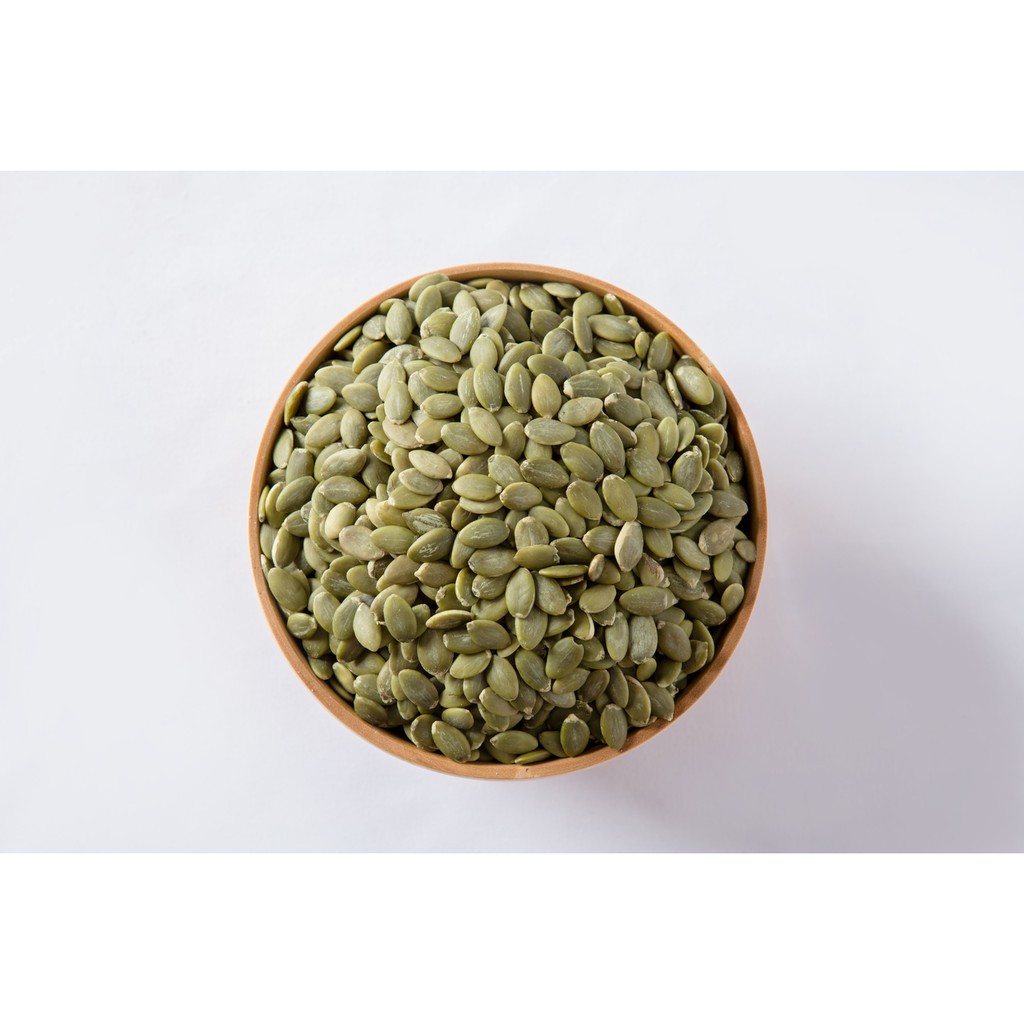 เม็ดฟักทอง(ดิบ)แกะเปลือก เกรดAAA pumpkin seed เมล็ดฟักทอง ฟักทอง เม็ดฟักทองออแกนิก ธัญพืช เนื้อเม็ดเขียว  ของทานเล่น ราคา ถูกที่สุด ดีลบีเคเค แกลเลอรีภาพที่ 4