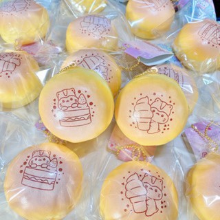 สกุชชี่แท้ชูก้าบันโพลิ 🍪🍼 squishy poli sugar bun 🥐เนื้อบีบ☁️นุ่มสโลว์ 🧈หอมมมมมากก🥖🥞คู่ควรจับจอง