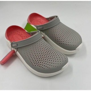 รองเท้าแตะลำลอง แฟชั่น สไตล์ Crocs LiteRide Clog สุดฮิตน้ำหนักเบาใส่