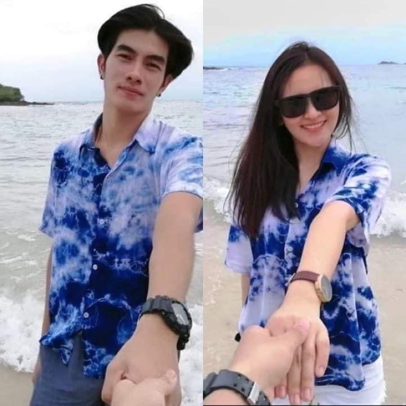 เสื้อเชิ้ตฮาวายงานมัดย้อมไซร์ใหญ่ ราคาขายต่อ/ตัว 👨🏻👩🏻‍🦰🌸🌸