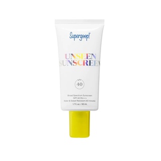 Supergoop ครีมกันแดด Spf 40 50 มล. กันน้ํากันแดด