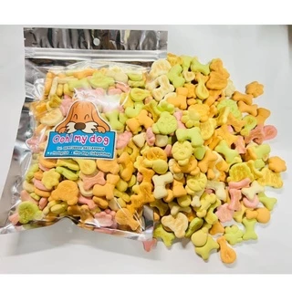 ขนมสุนัข บิสกิตแฟนซี รวมรส มีให้เลือกหลายขนาด