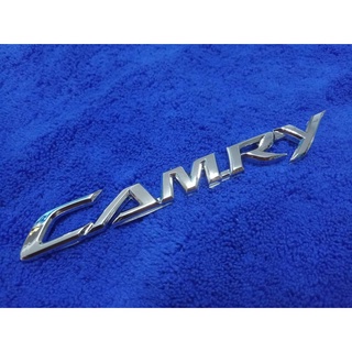 โลโก้ตัวหนังสือ ( CAMRY ) สี ชุบ ราคา ต่อชิ้น