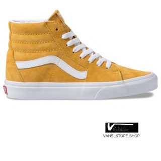 VANS SK8HI PIG SUEDE MANGO MOJITO TRUE WHITE SNEAKERS สินค้ามีประกันแท้