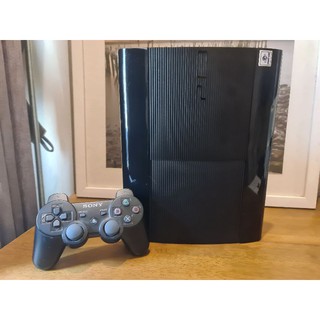 PlayStation 3 (PS3) รุ่น Super Slim 250/500 GB แปลงสายมืดแล้วอุปกรณ์ครบพร้อมเล่น