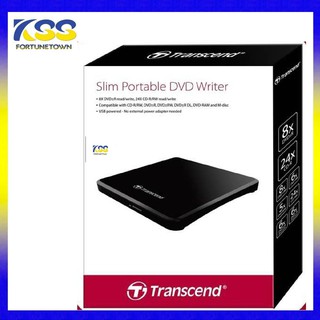 TRANSCEND Extra Slim Portable DVD Writer