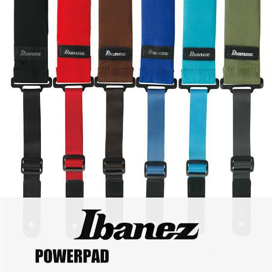 สายสะพาย Ibanez  สายสะพายกีตาร์ไฟฟ้า กีตาร์เบส สามารถเลือกสีได้ค่ะ 🌈 สายนิ่มผ้าหนานุ่ม Ibanez Powerp