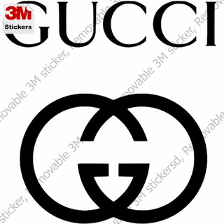 GUCCI สติ๊กเกอร์ 3M ลอกออกไม่มีคราบกาว  Removable 3M sticker, สติ๊กเกอร์ติด รถยนต์ มอเตอร์ไซ