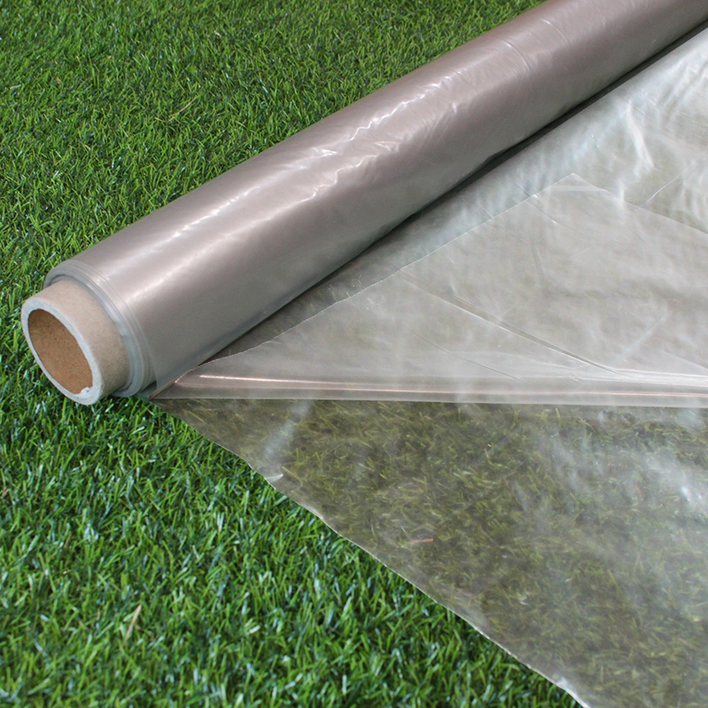 พลาสติกคลุมเห็ด สีชา หัวเสือ 3 กก หน้ากว้าง 140cm X ยาว 60m   หนา 0.04mm (11180019)