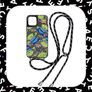 Casetify เคสโทรศัพท์มือถือซิลิโคน ลายเอเลี่ยน Toy Story มีกระจก สําหรับ iPhone 7 8 Plus X XS XR 11 12 13 Pro Max SE 2022