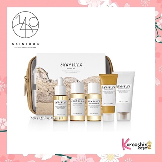 (พร้อมส่ง/ของแท้) SKIN1004 Madagascar Centella Travel Set Kit 5Items แถมฟรีกระเป๋าพกพาภายในเซท