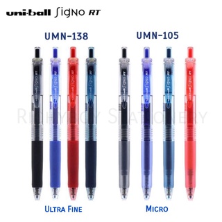 Uni-Ball Signo RT ปากกาเจลยูนิบอล UMN-105, UMN-138