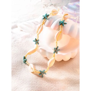 [SIS.SIE พร้อมส่ง] shell necklace สร้อยคอเปลือกหอย beach vibe 🏖