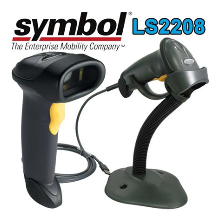 เครื่องสแกนบาร์โค้ด Barcode Scanner Symbol LS2208 by Symbol มือสอง ราคาถูกสุด