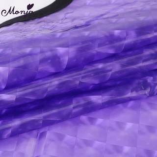Monja ผ้าคลุมตัดผม PVC แบบมืออาชีพ สําหรับผู้ใหญ่ ร้านตัดผม DIY hairdressing cape dyeing protect