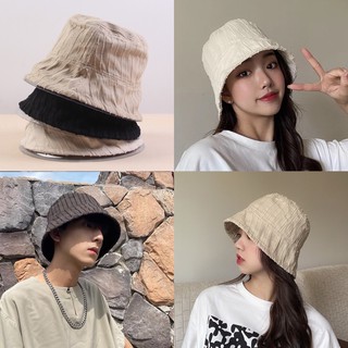 แหล่งขายและราคา(WF) หมวกบักเก็ต Bucket hat หมวกผ้าวินเทจอาจถูกใจคุณ