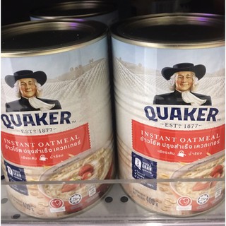 เควกเกอร์ข้าวโอตสำเร็จ 400กรัม Quaker Instant Oatmeal 400g1ชิ้นราคา199บาท