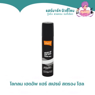 สเปรย์จัดแต่งทรงผม โลแลน เฮดอัพ แฮร์ สเปรย์ Lolane Head up Hair Spray Strong Hold (กระป๋องดำ) 300 ml.