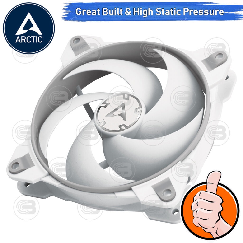CoolBlasterThai ARCTIC PC Fan Case BioniX P120 Grey-White Pressure ...