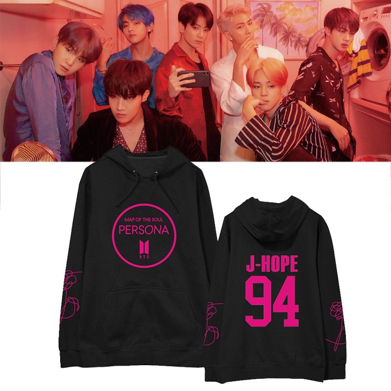 Kpop BTS Bangtan Boys BMAP OF THE SOUL PERSONA Hoodie Unisex Jumper ...