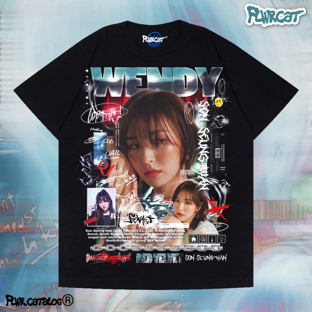 RED VELVET / WENDY TEE / FLWRCAT