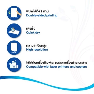 Hi-jet กระดาษอาร์ตมัน Laser Art Glossy Photo Paper 160 แกรม A4 100 แผ่น