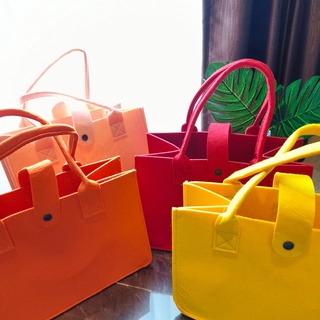 ถูกที่สุด พร้อมส่ง 👜 กระเป๋าผ้า แฟชั่น สีสันน่ารัก สดใส ใส่ของได้เยอะ